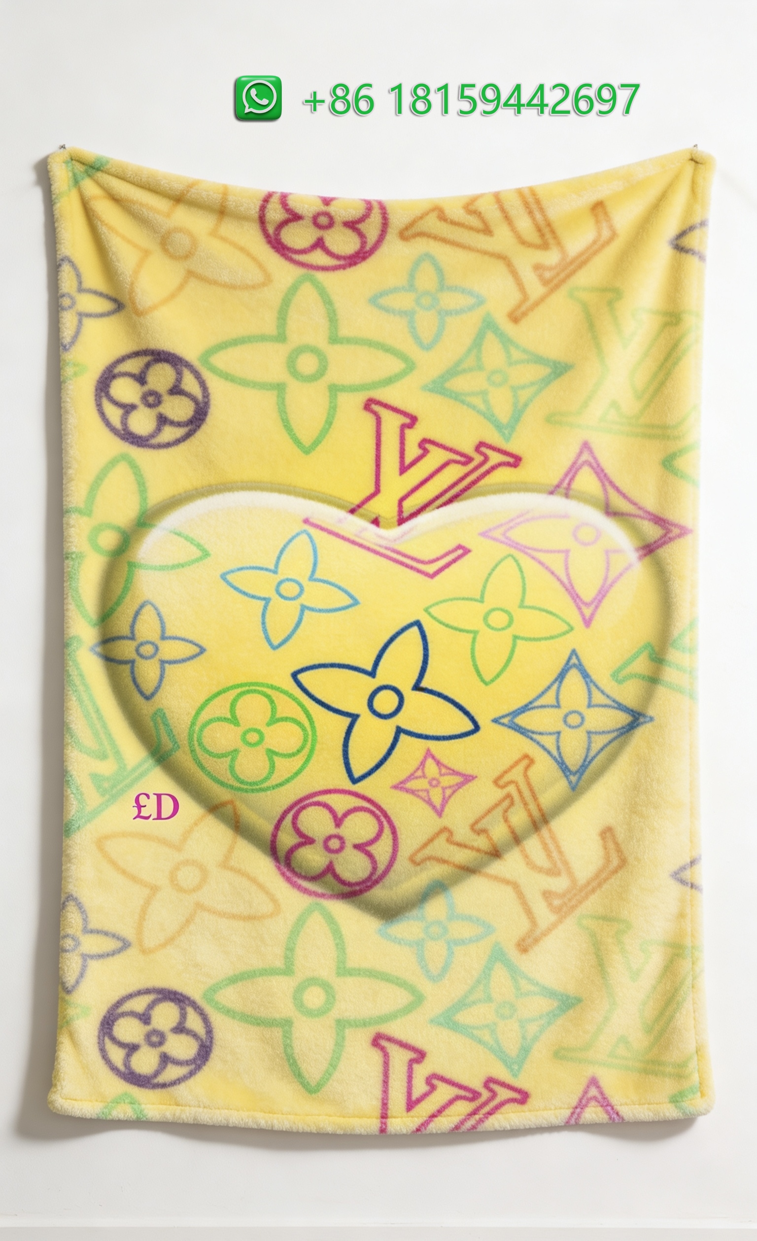 Louis Vuitton Throw Blankets